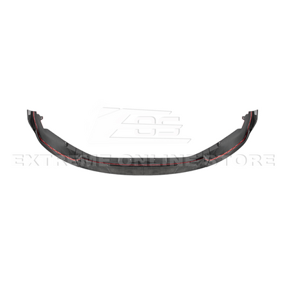2023-Up BMW G87 M2 | TR Style 3PCS Dry Carbon Fiber Front Bumper Splitter Lip image 26