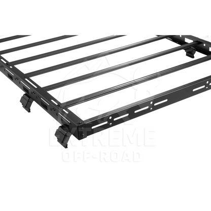 2018-Up Jeep Wrangler JL Carbon Steel Black Top Roof Cargo Rack image 73