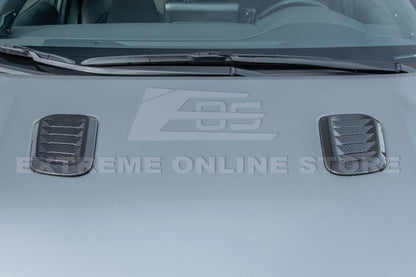 2023-Up GR Toyota Corolla Carbon Fiber Front Bulge Hood Vent image 7