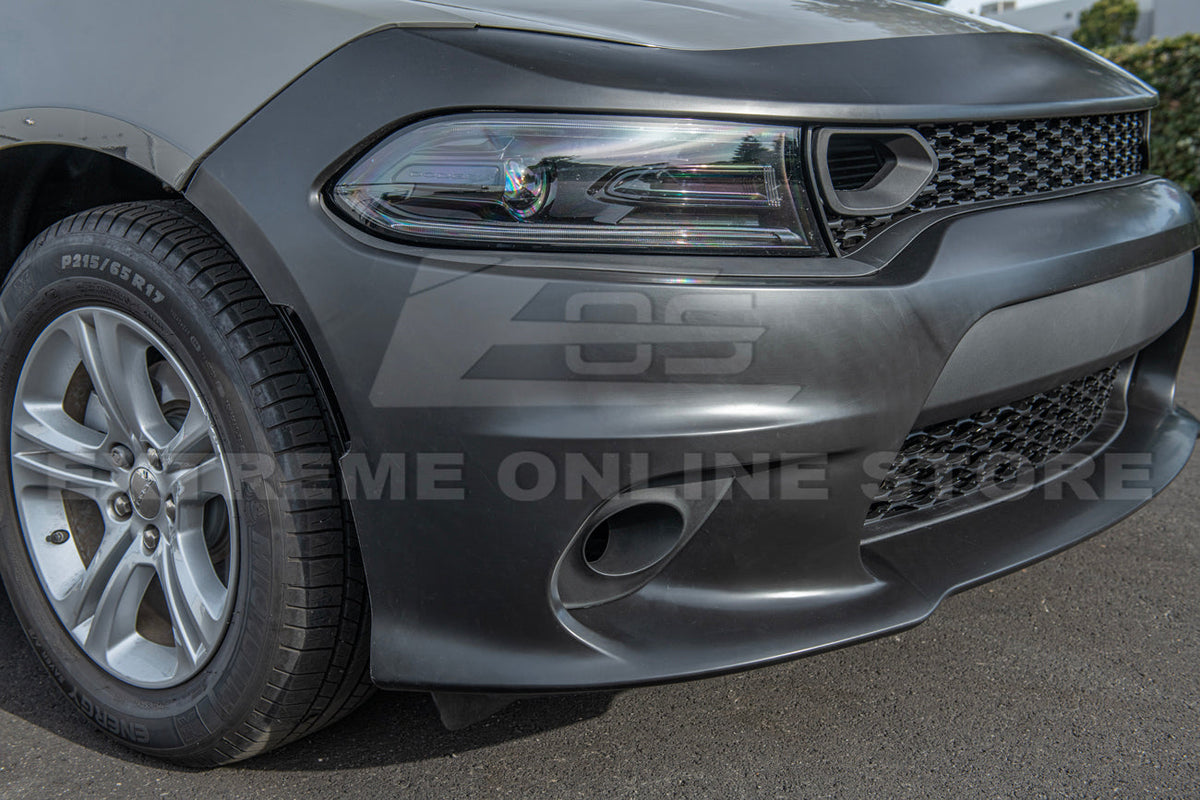 2015-Up Dodge Charger SRT Hellcat Conversion Bumper Kit image 12