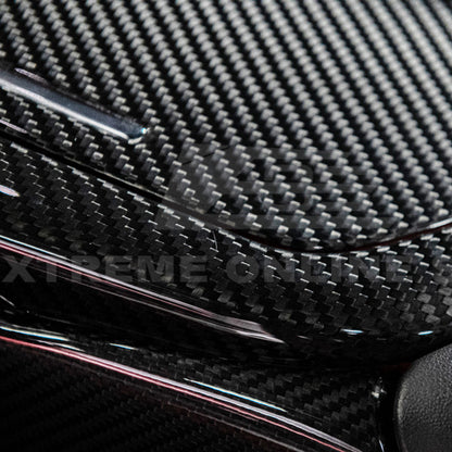 Corvette C8 DRY CARBON FIBER Center Console w/ Switch Trim Cover image 39