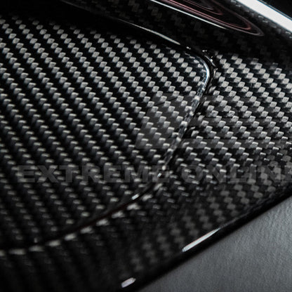 Corvette C8 DRY CARBON FIBER Center Console w/ Switch Trim Cover image 80