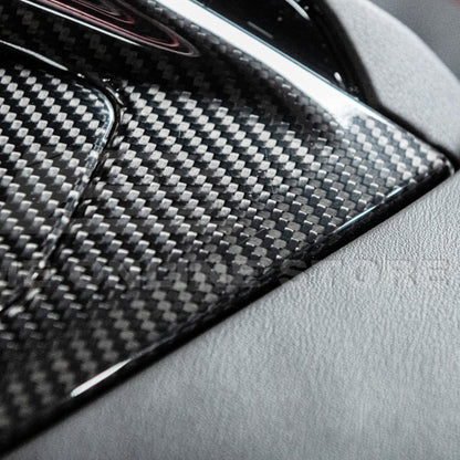 Corvette C8 DRY CARBON FIBER Center Console w/ Switch Trim Cover image 40