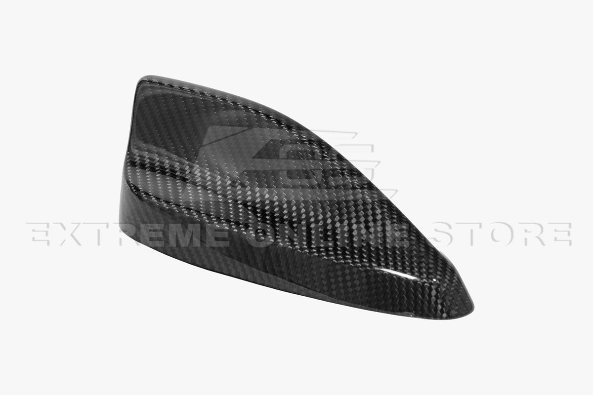 2021-23 Mustang Mach-E DRY Carbon Fiber Shark Fin Roof Antenna Cover image 8