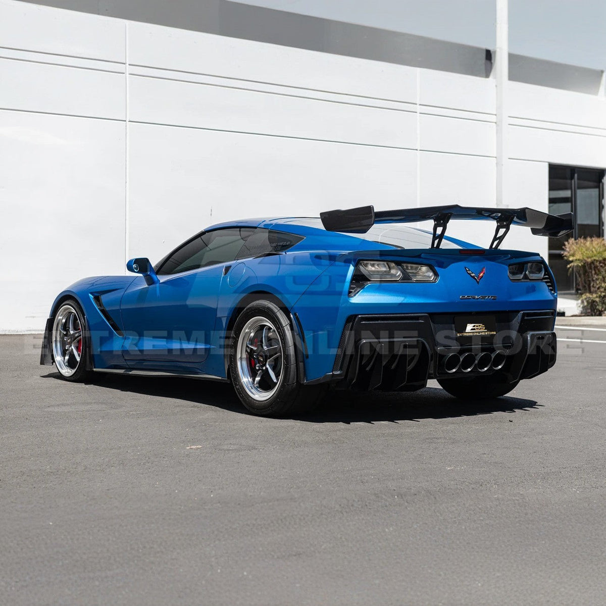 Corvette C7 ZR1 ZTK Conversion Rear Spoiler High Wing image 24