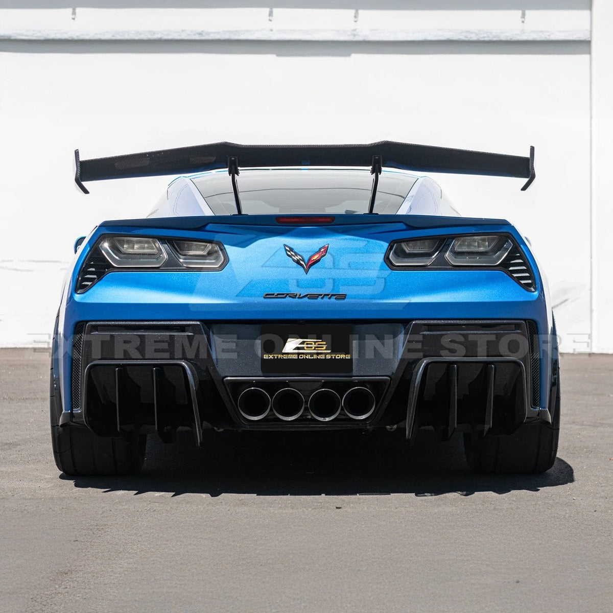 Corvette C7 ZR1 ZTK Conversion Rear Spoiler High Wing image 26