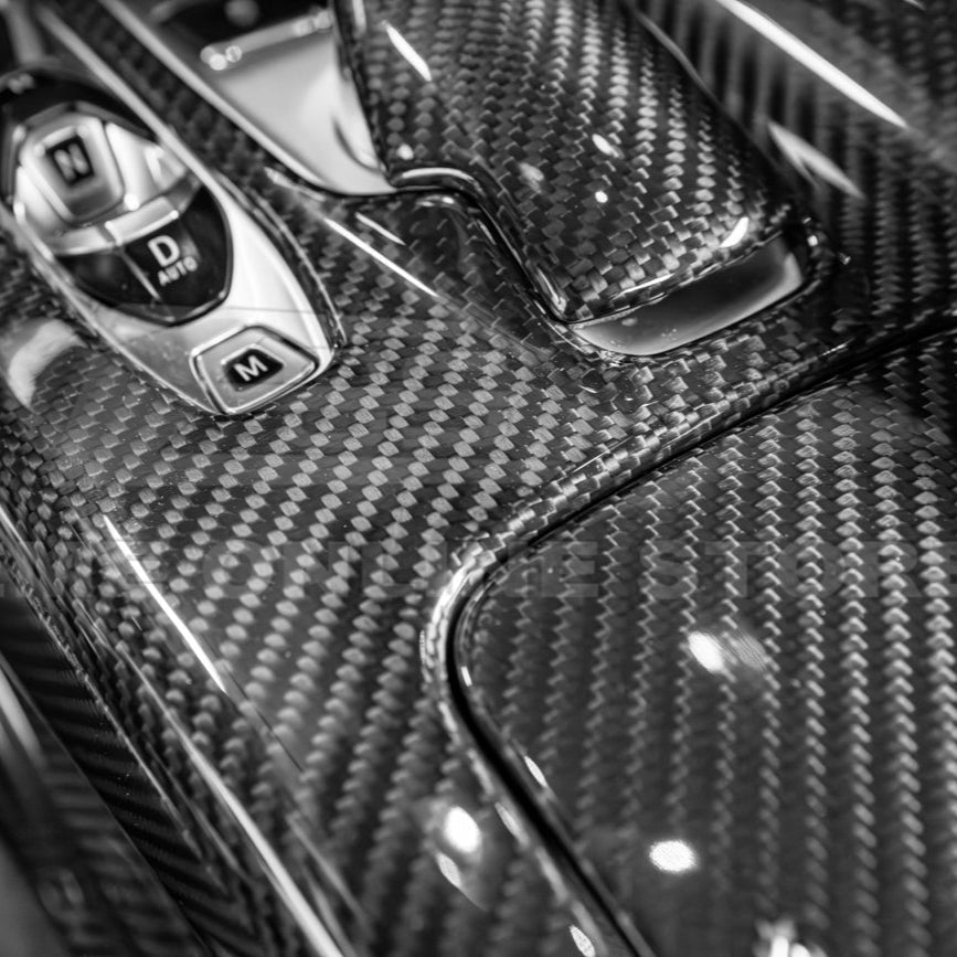 Corvette C8 DRY CARBON FIBER Center Console w/ Switch Trim Cover image 42