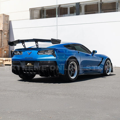 Corvette C7 ZR1 ZTK Conversion Rear Spoiler High Wing image 28