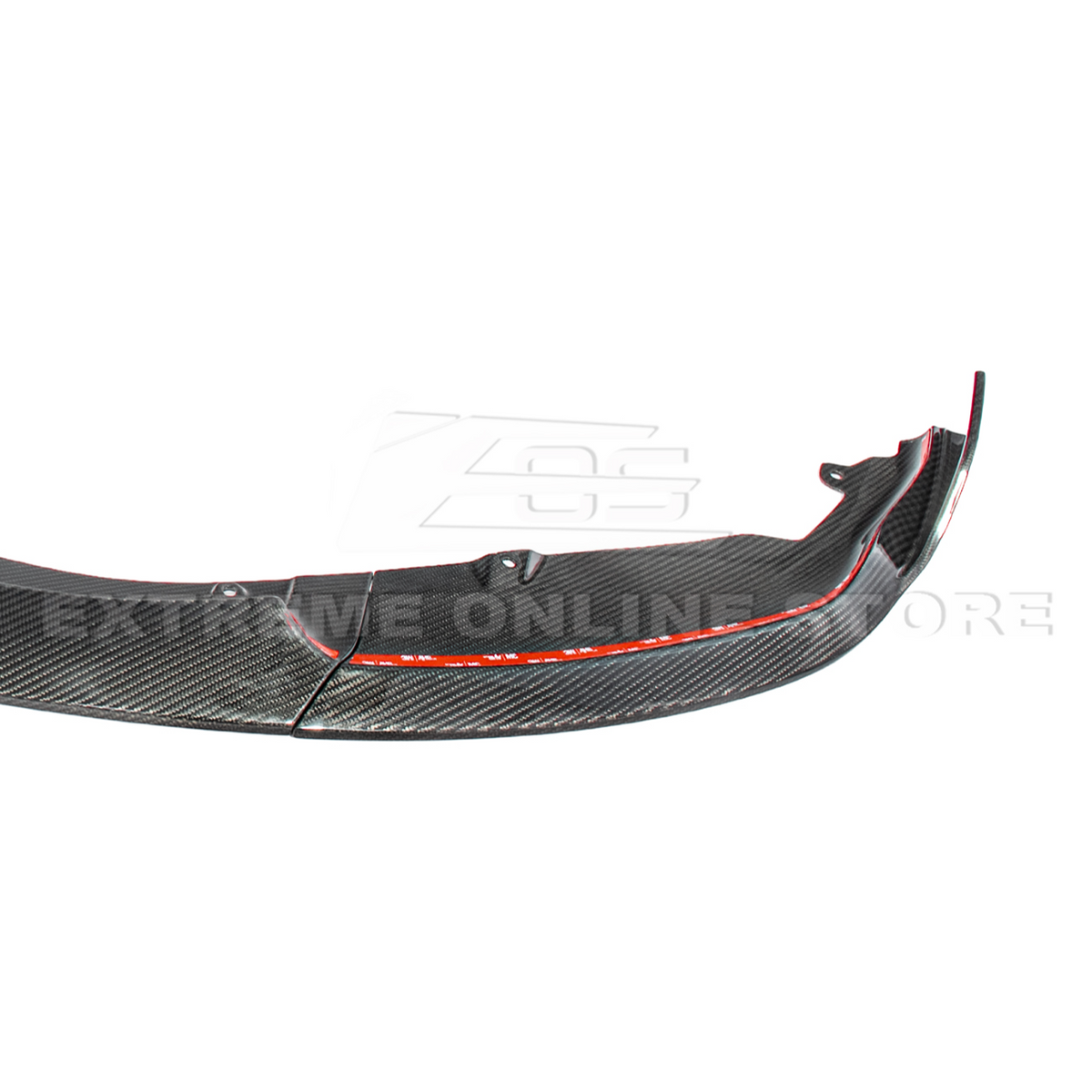 2023-Up BMW G87 M2 | TR Style 3PCS Dry Carbon Fiber Front Bumper Splitter Lip image 32