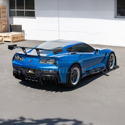 Corvette C7 ZR1 ZTK Conversion Rear Spoiler High Wing image 29