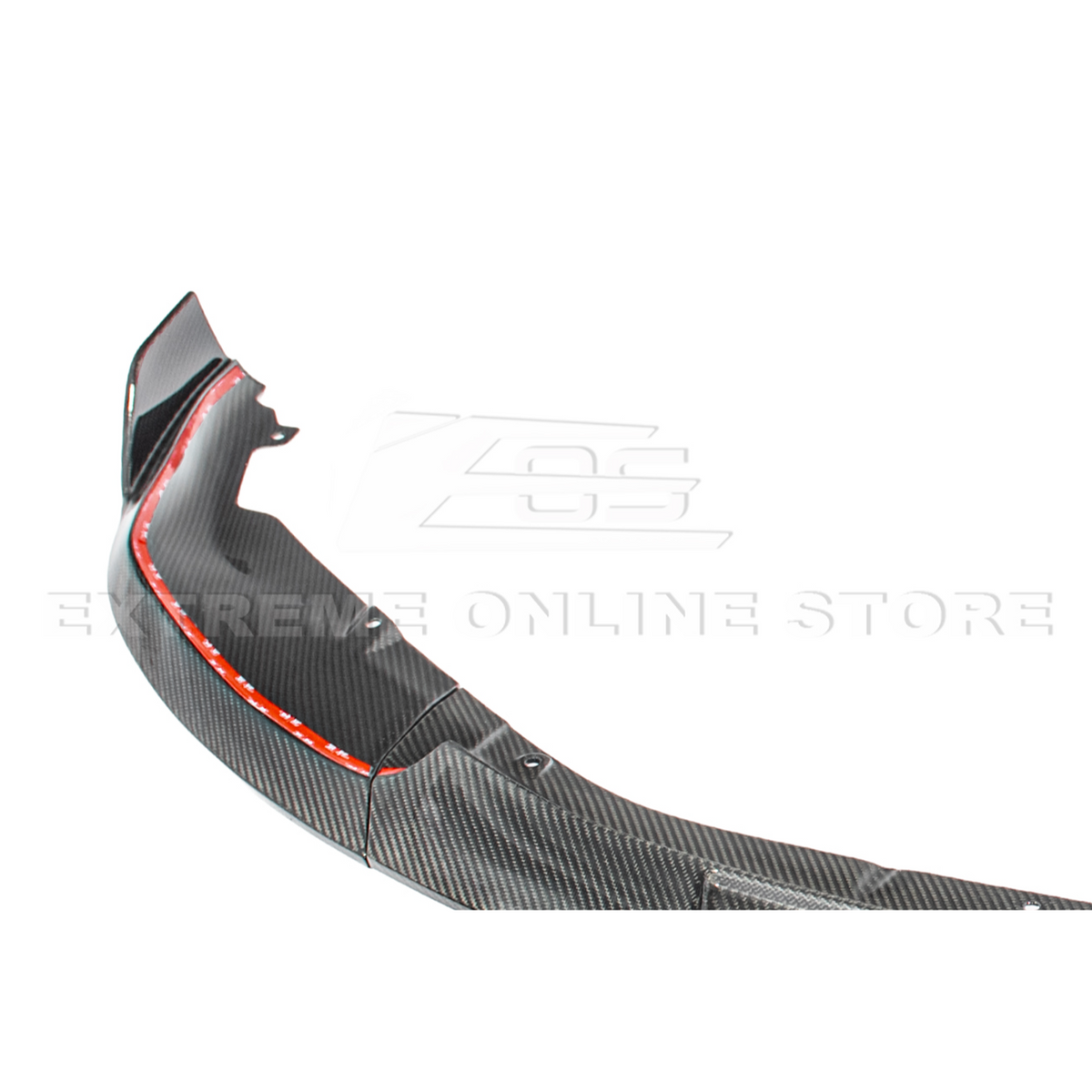 2023-Up BMW G87 M2 | TR Style 3PCS Dry Carbon Fiber Front Bumper Splitter Lip image 30