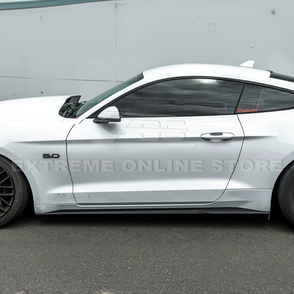 2015-23 Ford Mustang Side Skirts Extension image 6