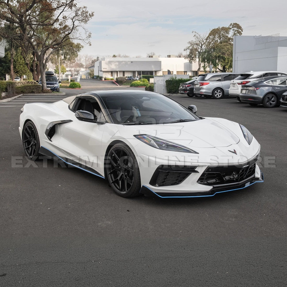2020-Up Corvette C8 | Z06 Fascia Panel Grille Insert Cover image 8