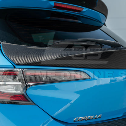 2019-Up Toyota GR Corolla Rear Hatch Mid Wing Spoiler image 11