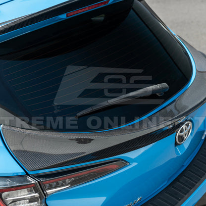 2019-Up Toyota GR Corolla Rear Hatch Mid Wing Spoiler image 12