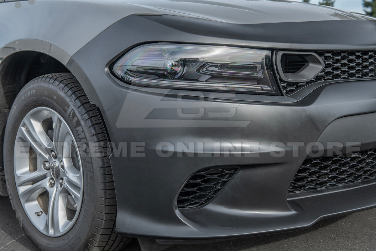 2015-Up Dodge Charger SRT Hellcat Conversion Bumper Kit image 3