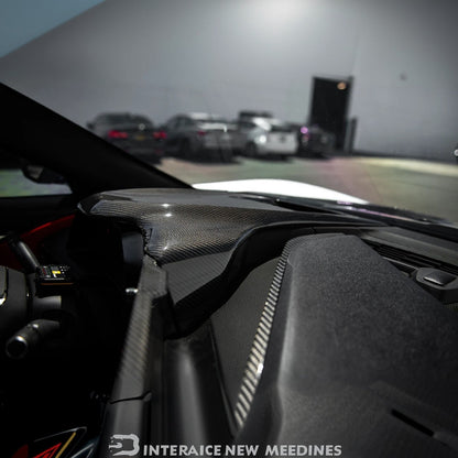 2020-25 Corvette C8 | DRY CARBON FIBER Replacement Upper Dash Instrument Panel image 16