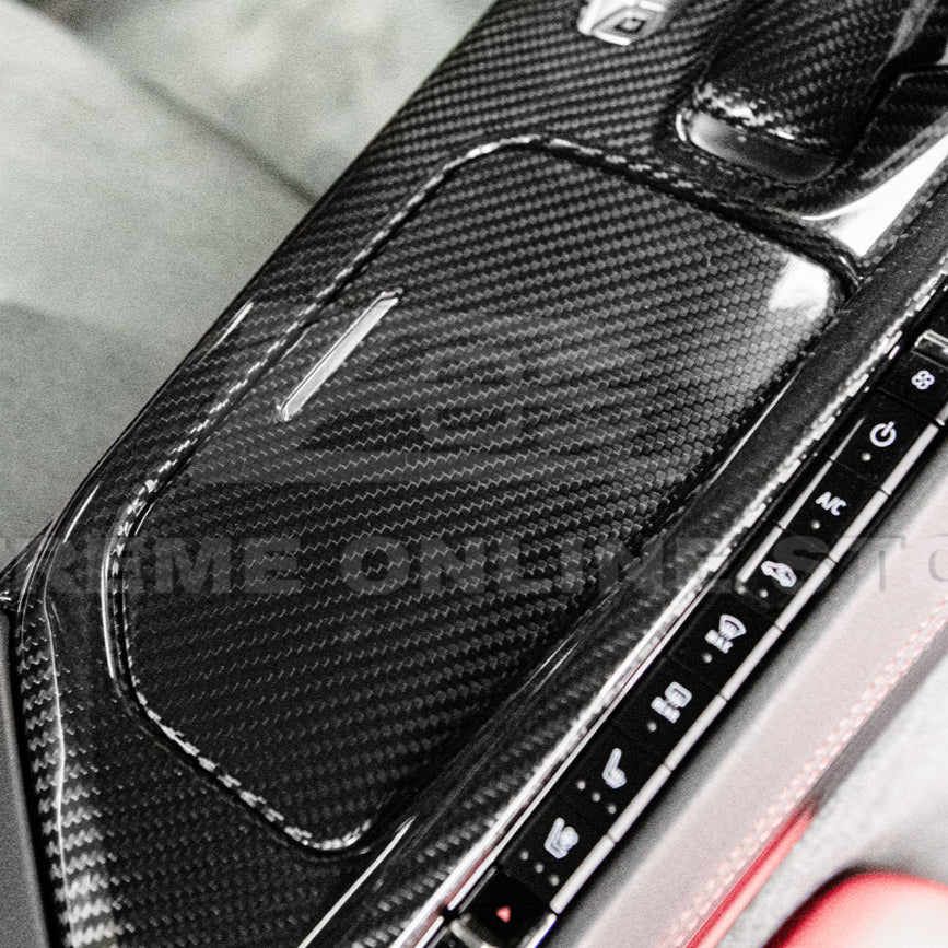 Corvette C8 DRY CARBON FIBER Center Console w/ Switch Trim Cover image 44
