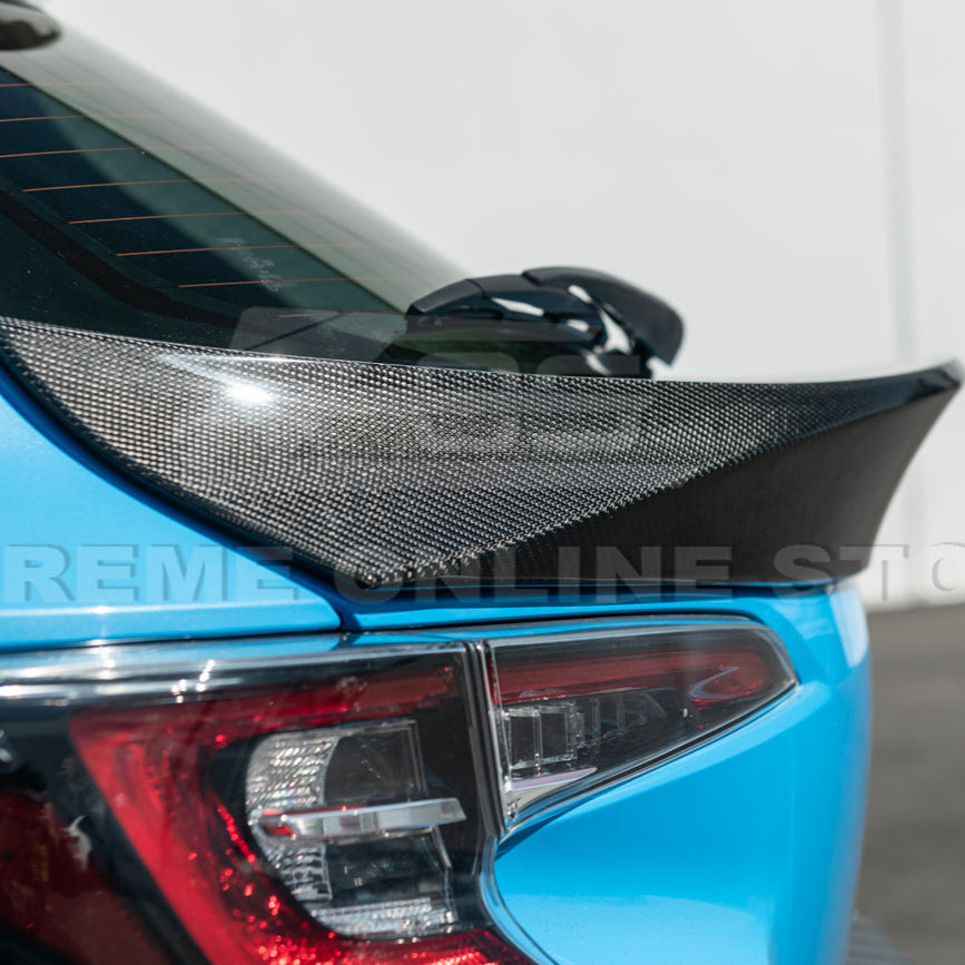 2019-Up Toyota GR Corolla Rear Hatch Mid Wing Spoiler image 10