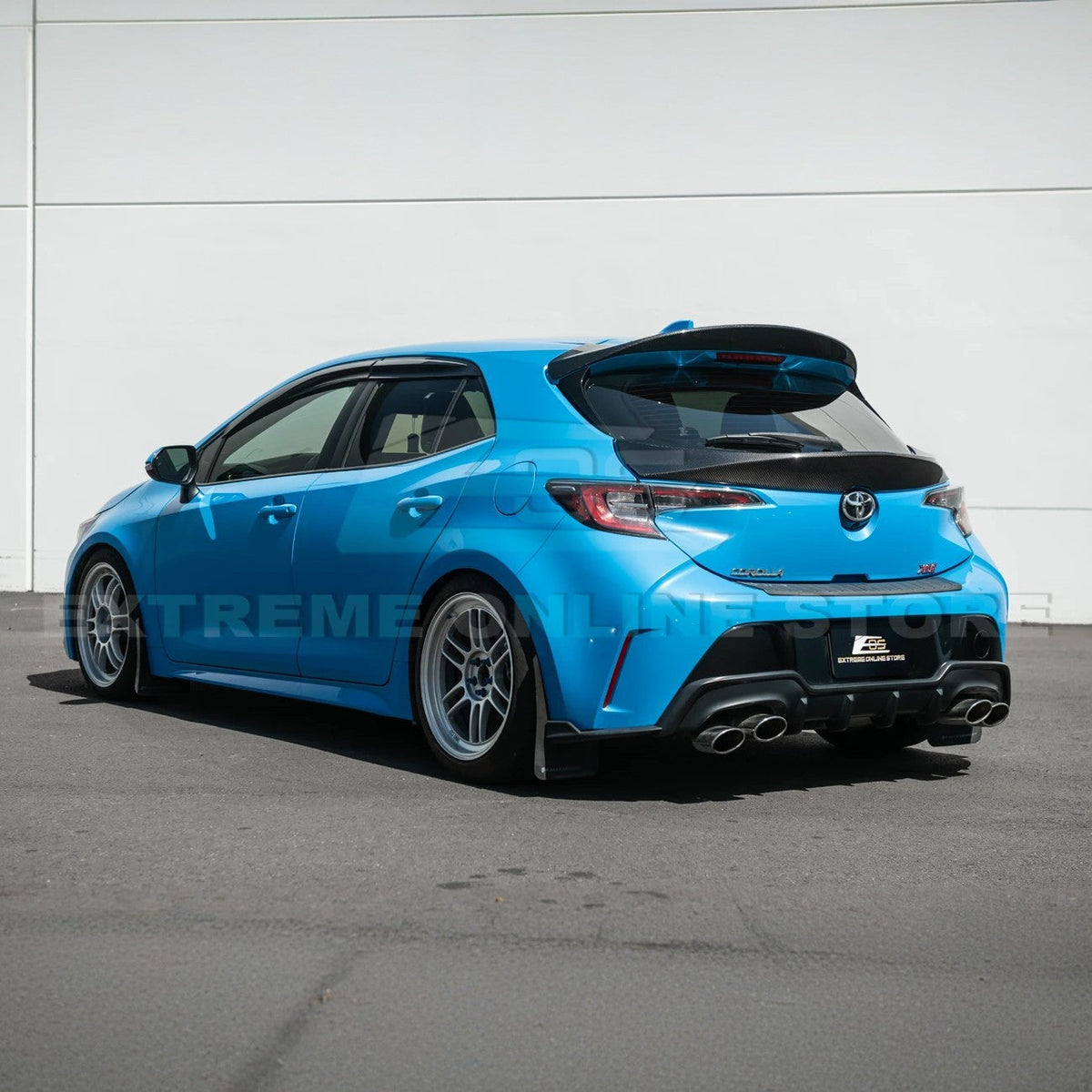 2019-Up Toyota GR Corolla Rear Roof Wing Duckbill Spoiler image 7