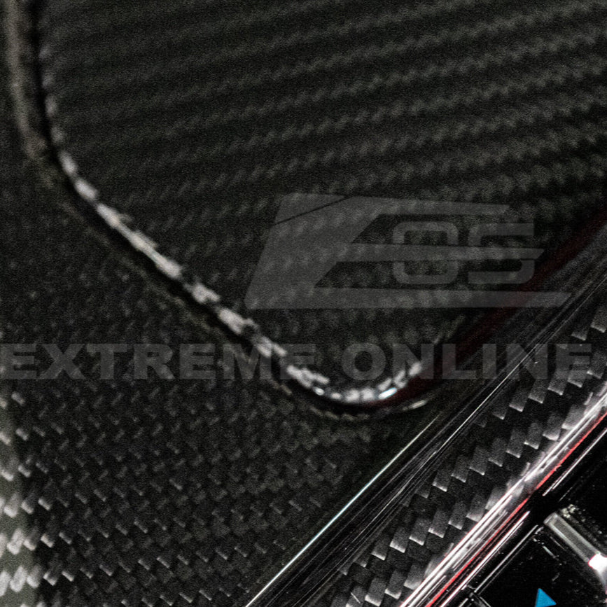 Corvette C8 DRY CARBON FIBER Center Console w/ Switch Trim Cover image 81