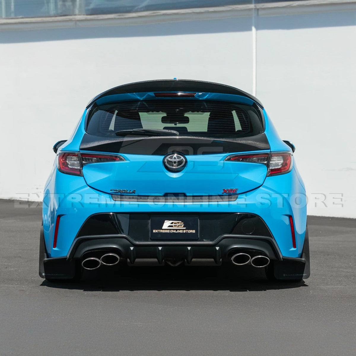 2019-Up Toyota GR Corolla Rear Roof Wing Duckbill Spoiler image 5