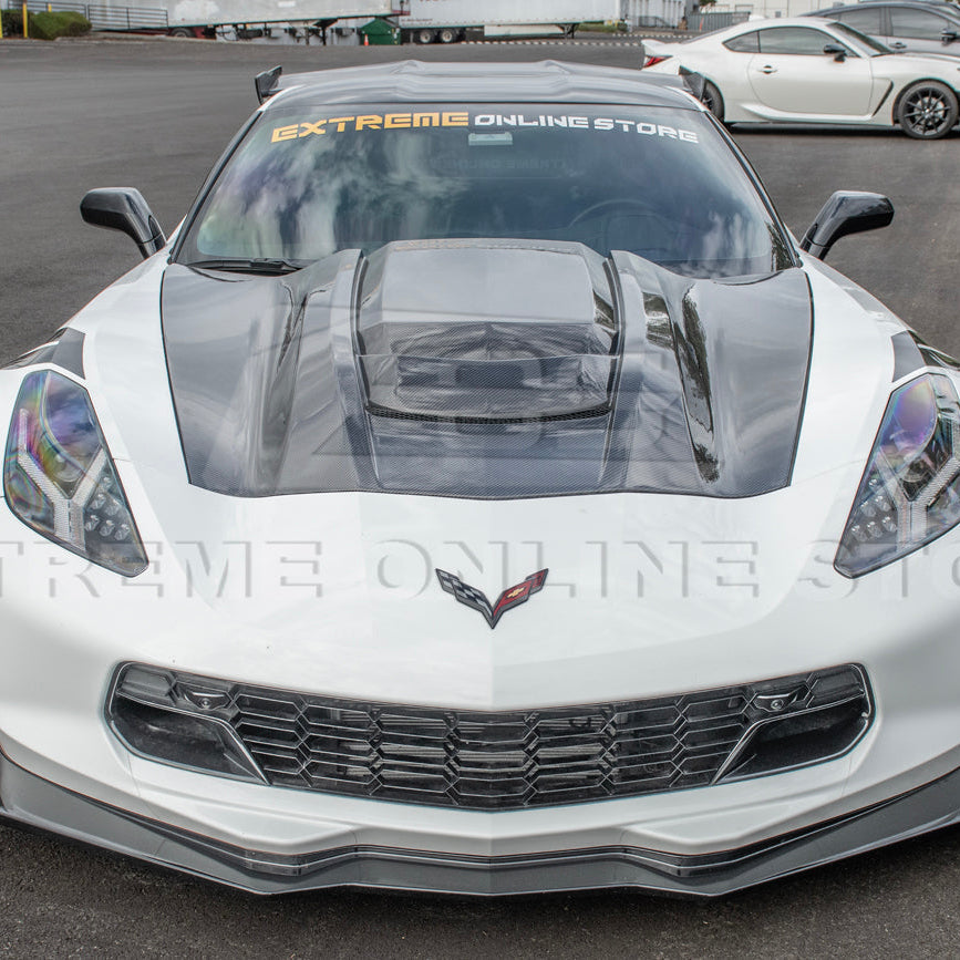 Corvette C7 Cowl Vented Extractor Hood image 7