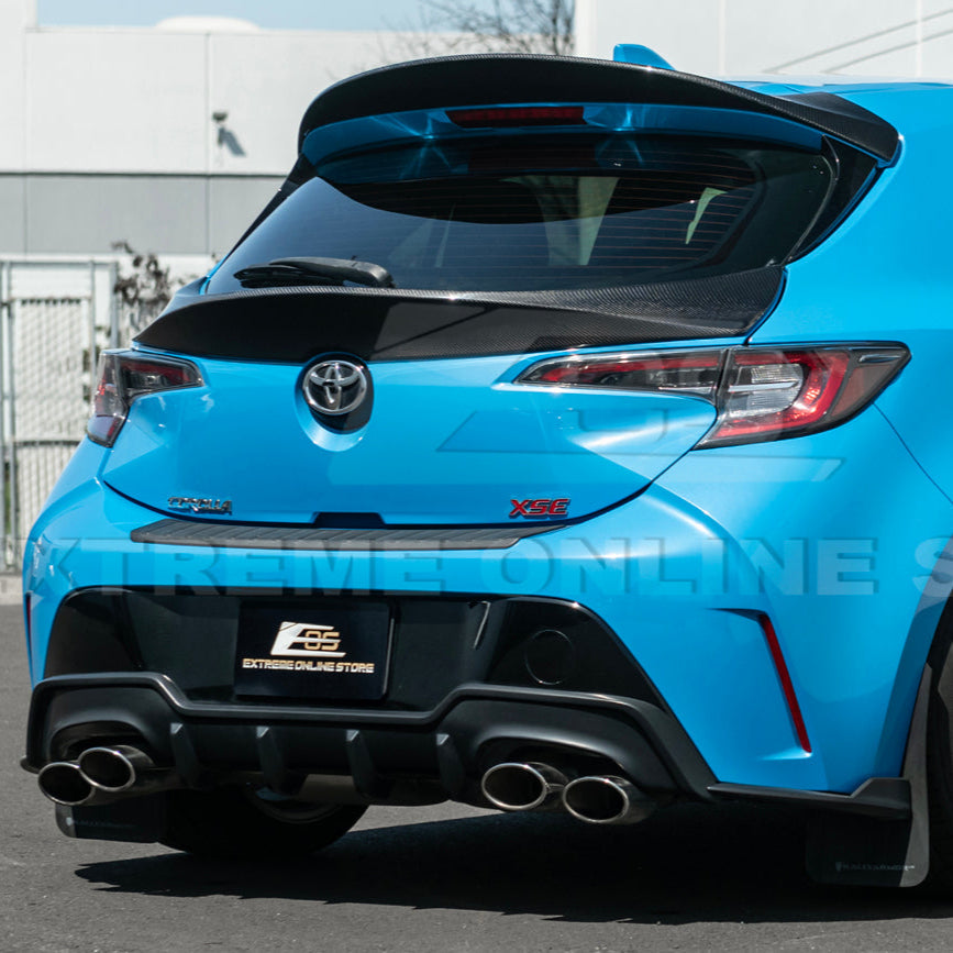 2019-Up Toyota GR Corolla Rear Roof Wing Duckbill Spoiler image 10