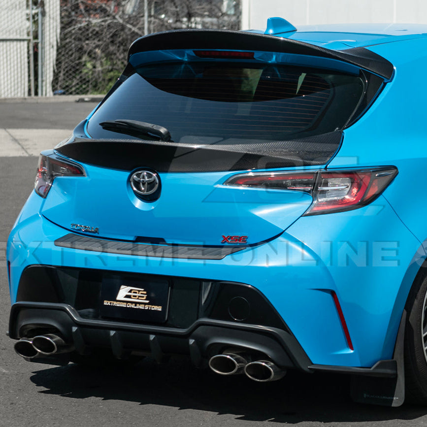 2019-Up Toyota GR Corolla Rear Hatch Mid Wing Spoiler image 7
