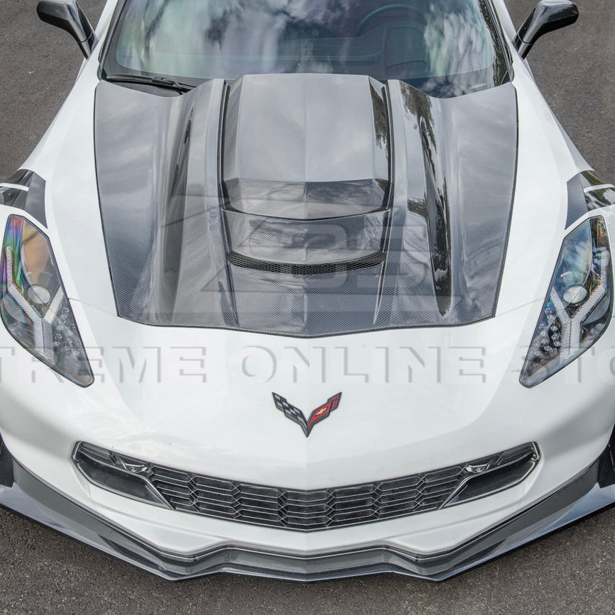 Corvette C7 Cowl Vented Extractor Hood image 9