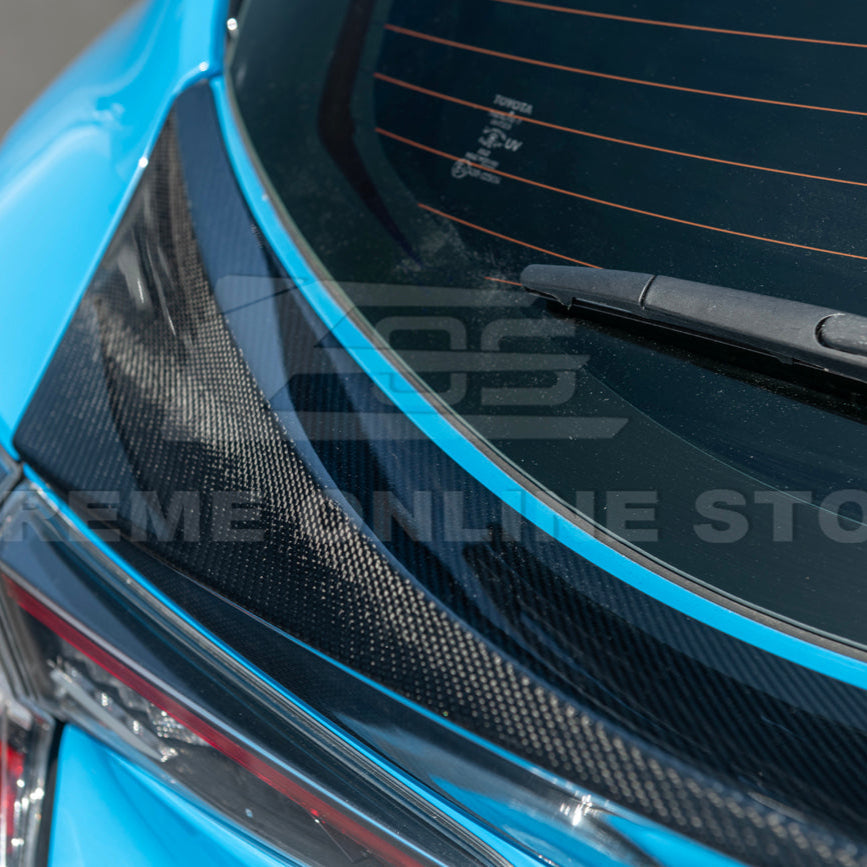 2019-Up Toyota GR Corolla Rear Hatch Mid Wing Spoiler image 14