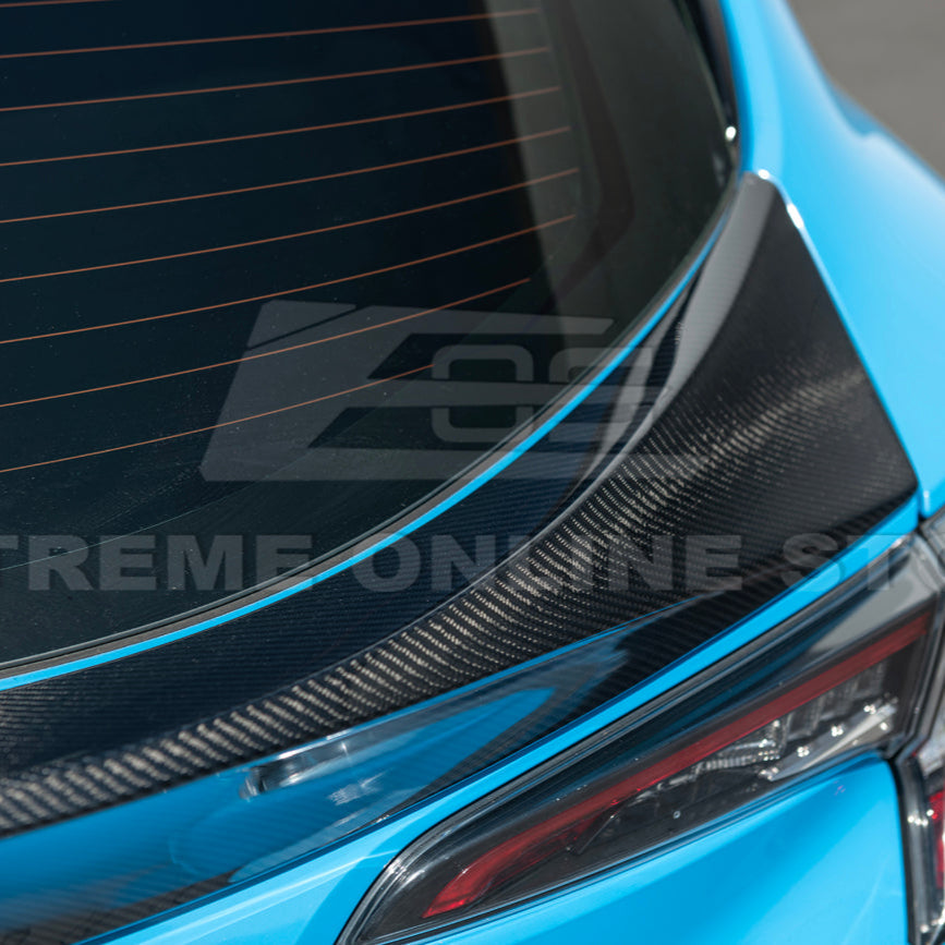 2019-Up Toyota GR Corolla Rear Hatch Mid Wing Spoiler image 15