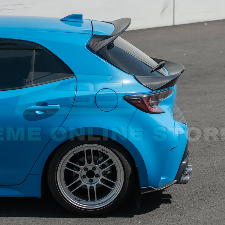 2019-Up Toyota GR Corolla Rear Hatch Mid Wing Spoiler image 9