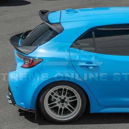 2019-Up Toyota GR Corolla Rear Roof Wing Duckbill Spoiler image 11