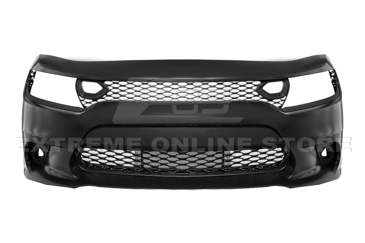 2015-Up Dodge Charger SRT Hellcat Conversion Bumper Kit image 16