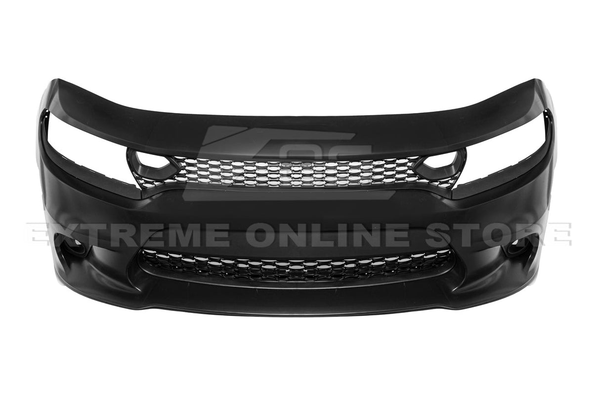 2015-Up Dodge Charger SRT Hellcat Conversion Bumper Kit image 17
