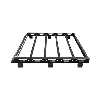 2018-Up Jeep Wrangler | Carbon Steel Black Half-Length Roof Cargo Rack Ladder image 6