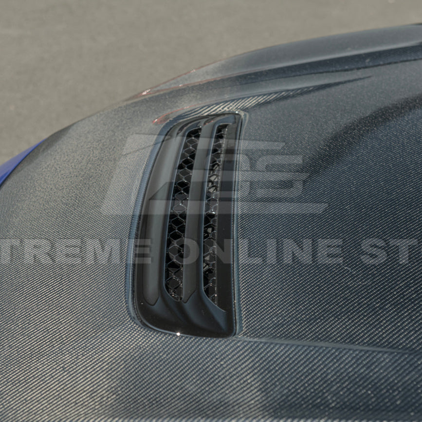 2022-Up Honda Civic Type-R Package Carbon Fiber Front Vented hood image 5
