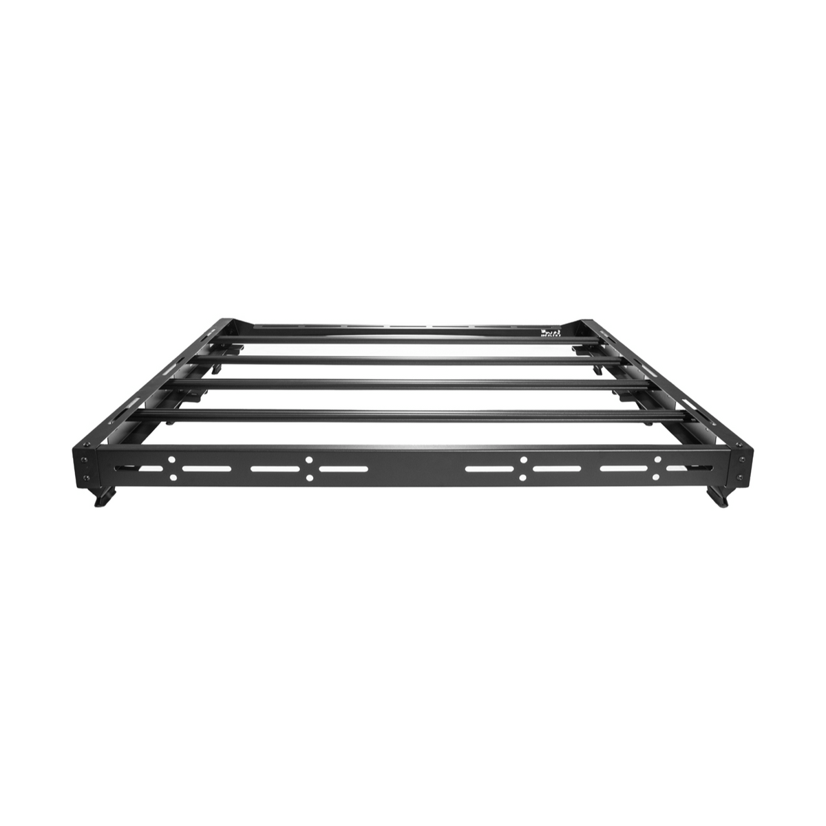2018-Up Jeep Wrangler | Carbon Steel Black Half-Length Roof Cargo Rack Ladder image 7