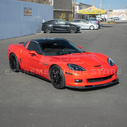 Corvette C6 Grand Sport / Z06 Front Splitter Lip Side Skirts Rocker Panels image 51