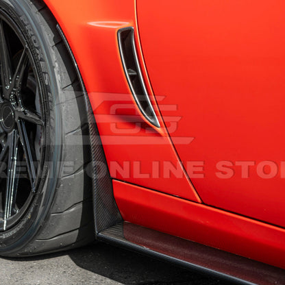 Corvette C6 Grand Sport / Z06 Front Splitter Lip Side Skirts Rocker Panels image 58