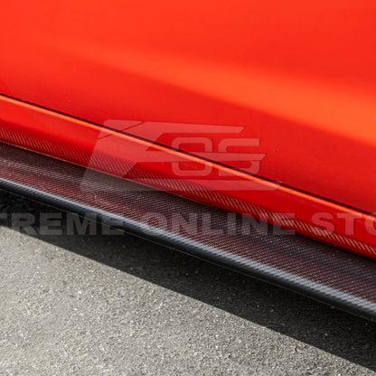 Corvette C6 Grand Sport / Z06 Front Splitter Lip Side Skirts Rocker Panels image 59