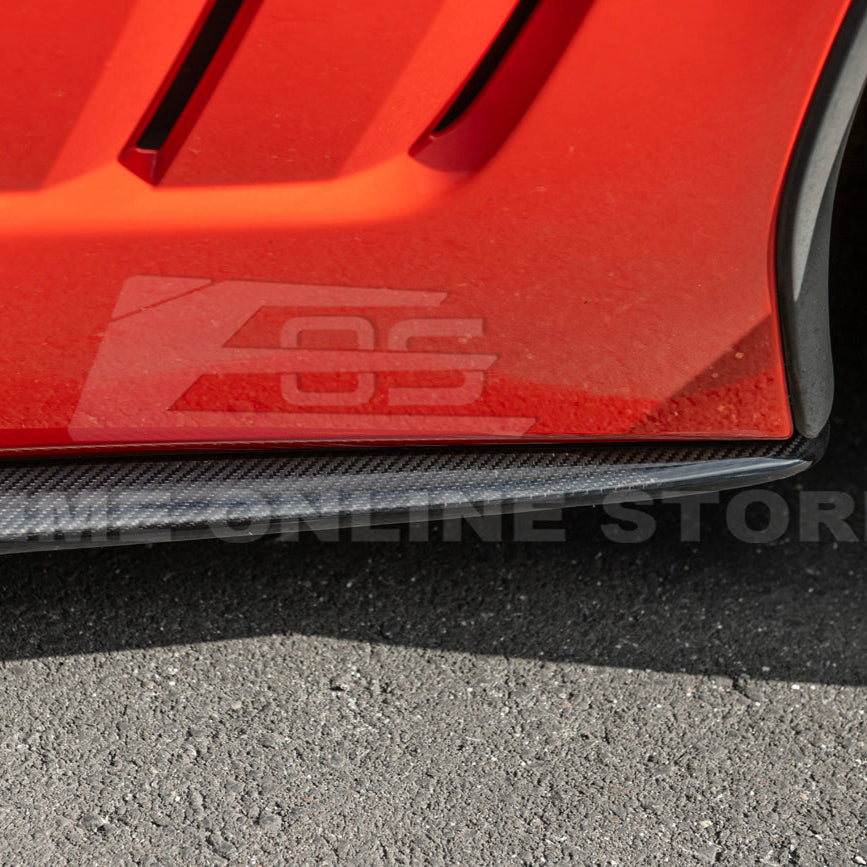 Corvette C6 Grand Sport / Z06 Front Splitter Lip Side Skirts Rocker Panels image 60