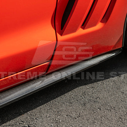 Corvette C6 Grand Sport / Z06 Front Splitter Lip Side Skirts Rocker Panels image 61