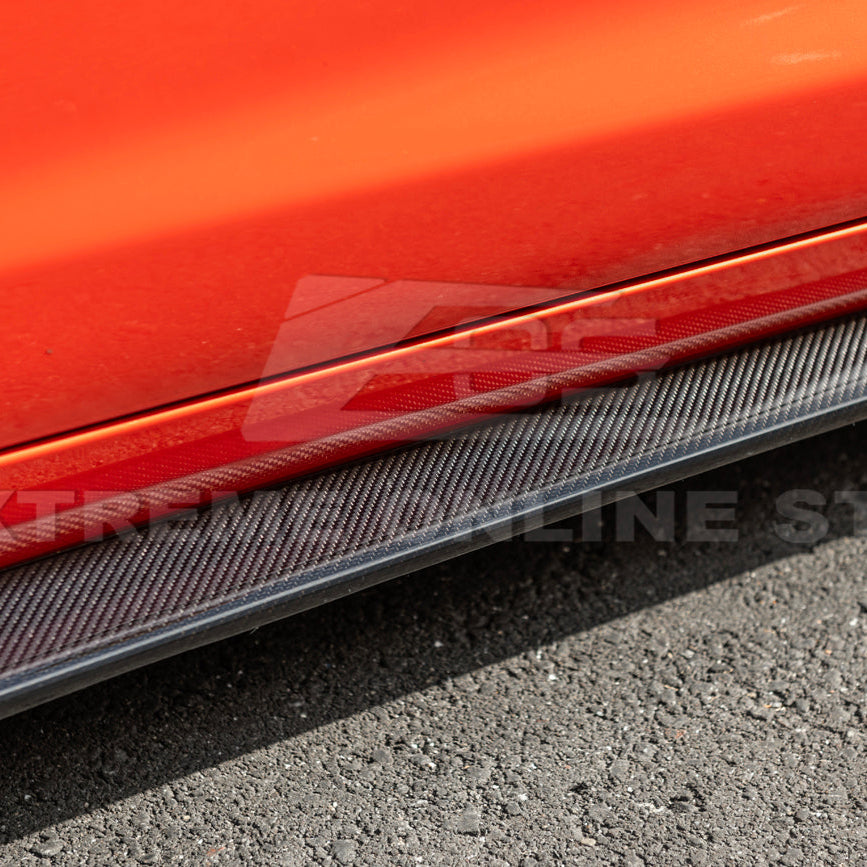 Corvette C6 Grand Sport / Z06 Front Splitter Lip Side Skirts Rocker Panels image 62
