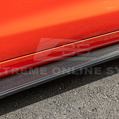 Corvette C6 Grand Sport / Z06 Front Splitter Lip Side Skirts Rocker Panels image 62