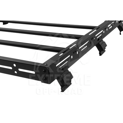 2018-Up Jeep Wrangler JL Carbon Steel Black Top Roof Cargo Rack image 36