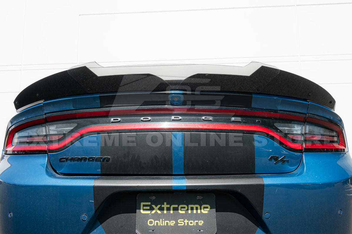 2015-Up Dodge Charger Rear Spoiler Wickerbill Flap Insert image 13