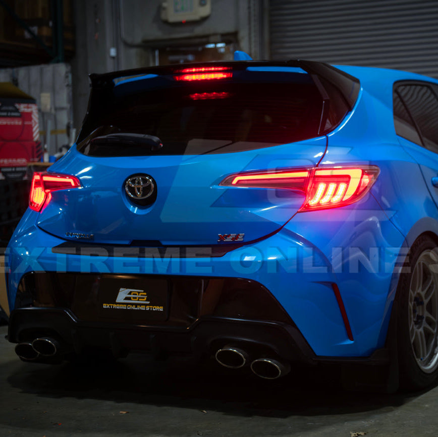 2019-Up Corolla Hatchback GR Sequential Signal LED Clear Rear Taillights image 14