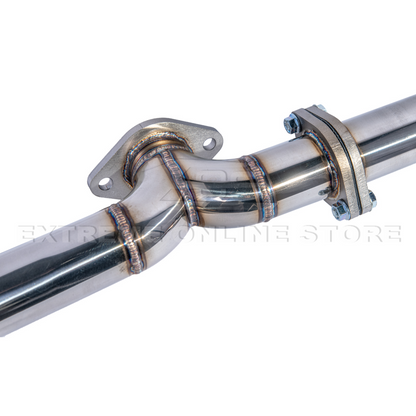 2022-Present Toyota GR86 Subaru BRZ Muffler Delete Burnt Tip Cat Back Exhaust image 18